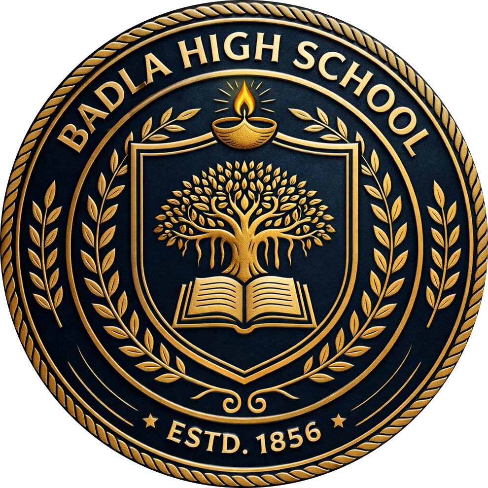Badla High School logo